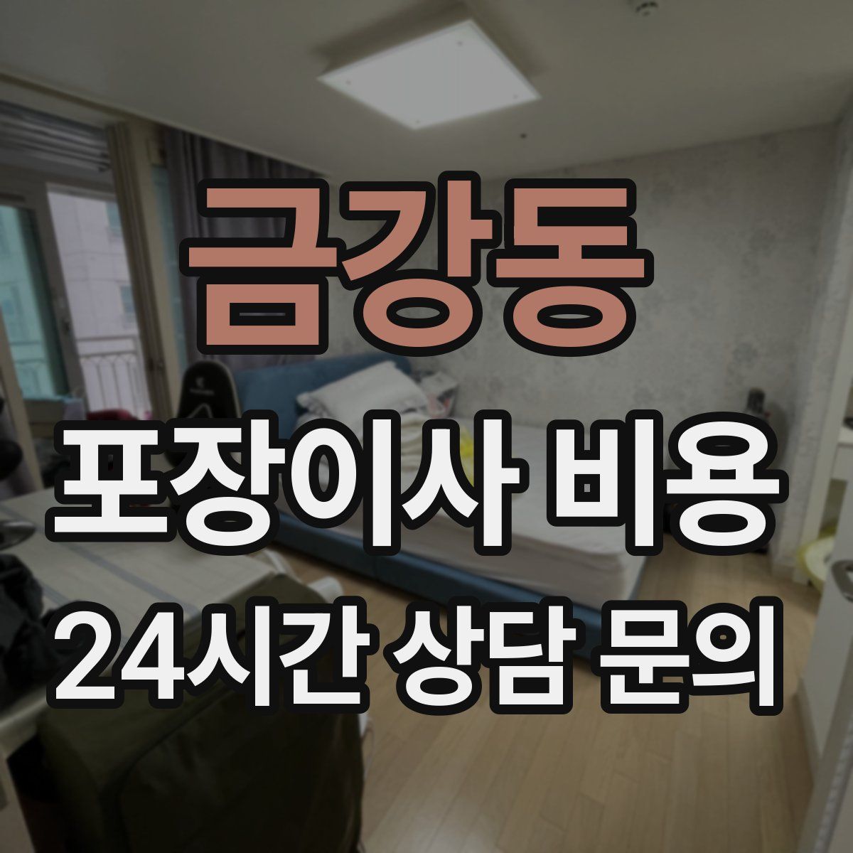 금강동 포장이사 비용