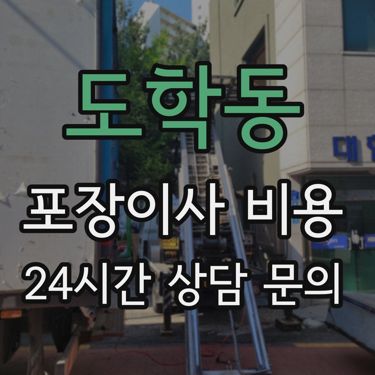 도학동 포장이사 비용 입주 날짜가 안 맞을 때 선택지 비교