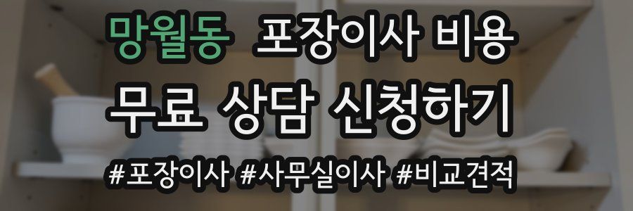 망월동 포장이사 비용