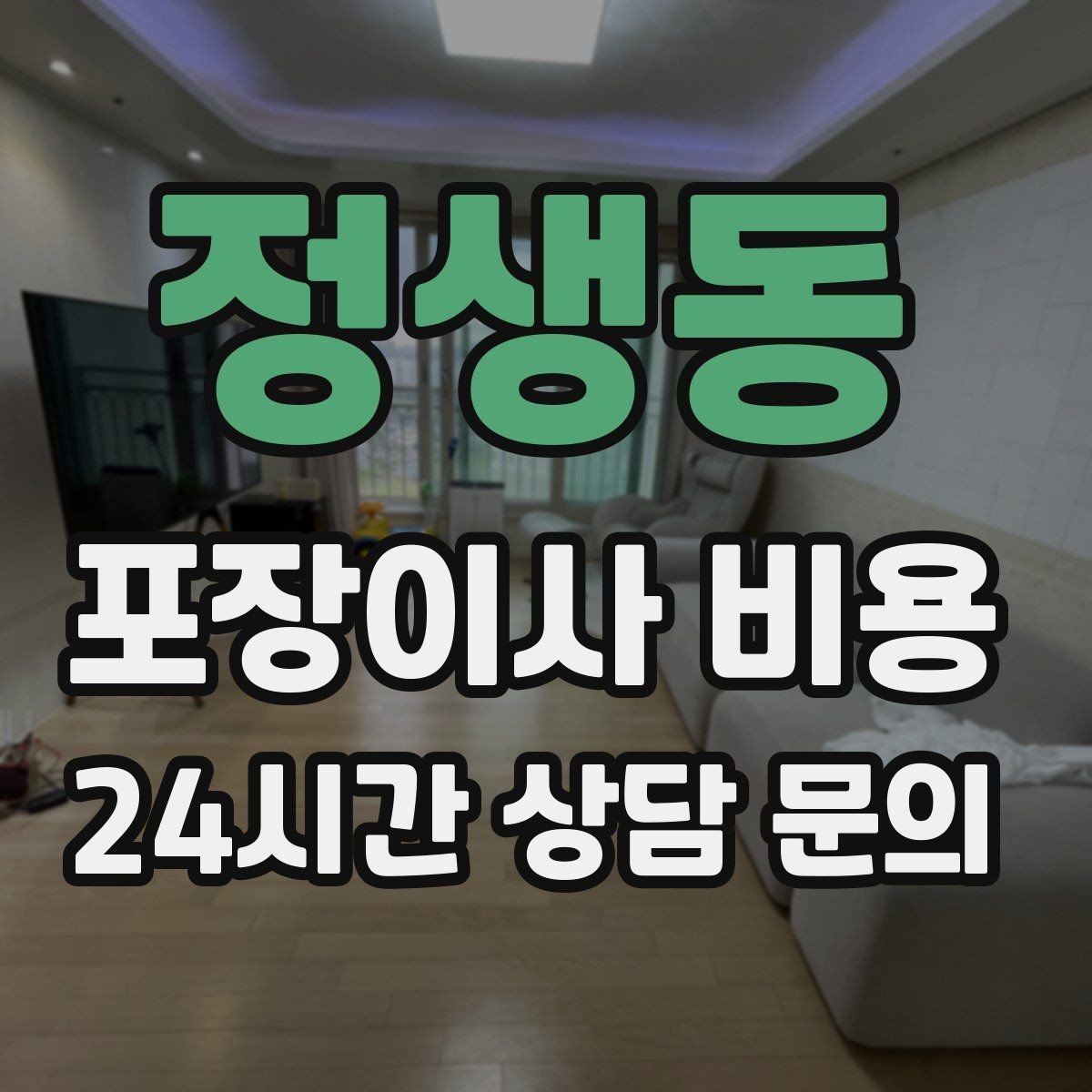 정생동 포장이사 비용 새집 가구 배치 실수 줄이는 팁