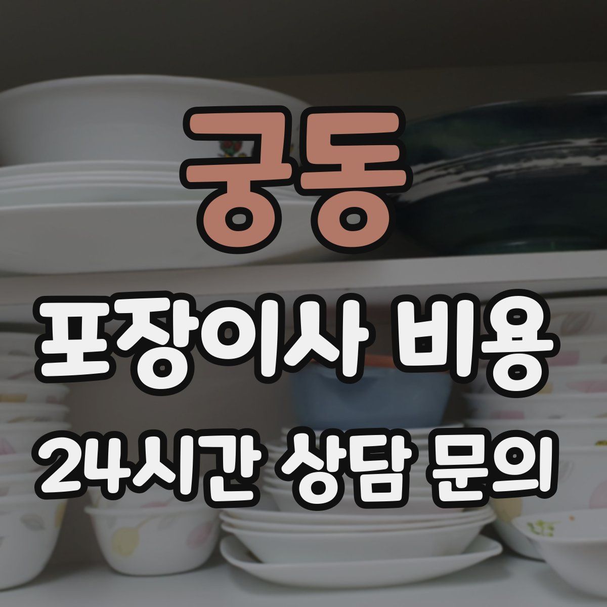 궁동 포장이사 비용