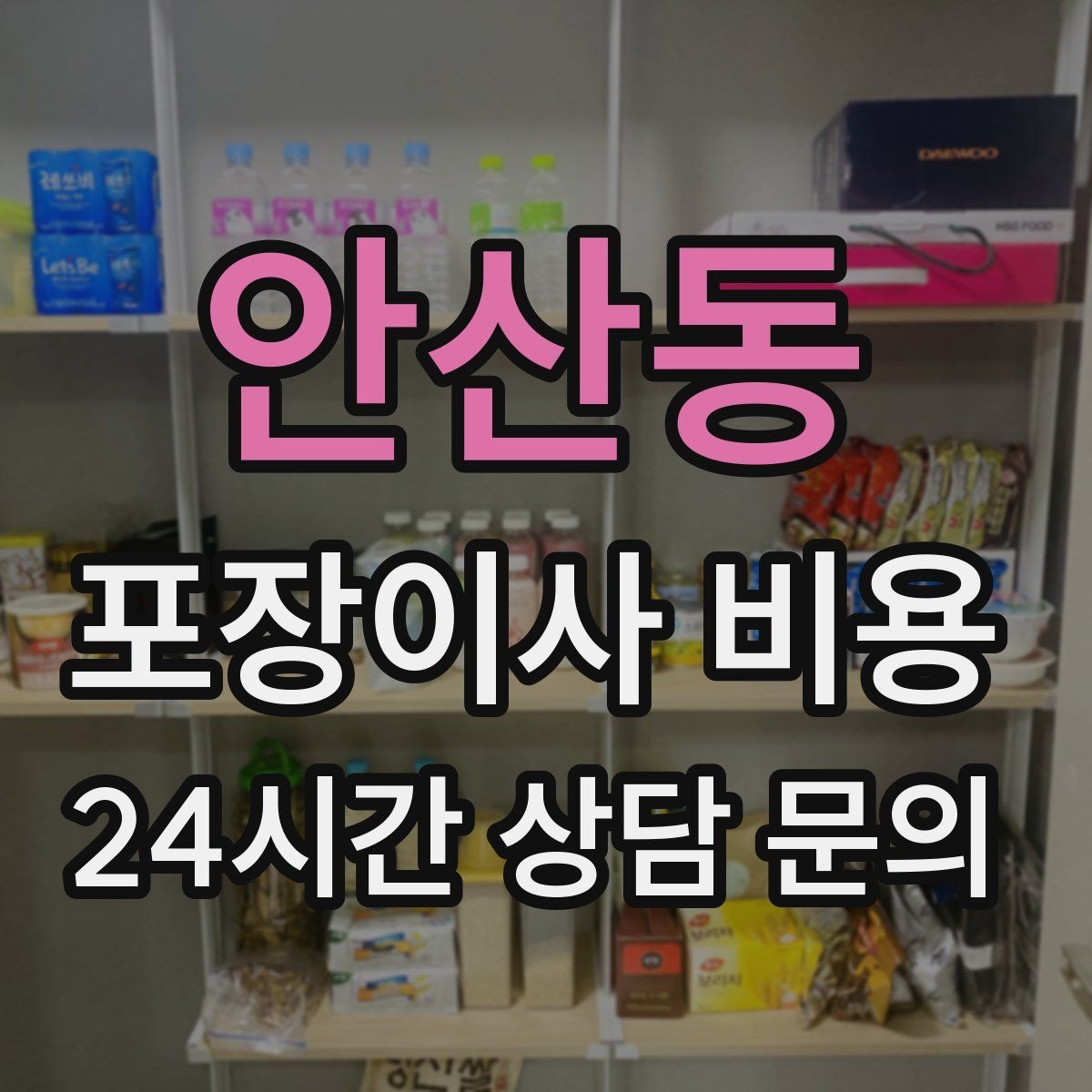 안산동 포장이사 비용 어항 이동이 어려운 이유와 준비 체크
