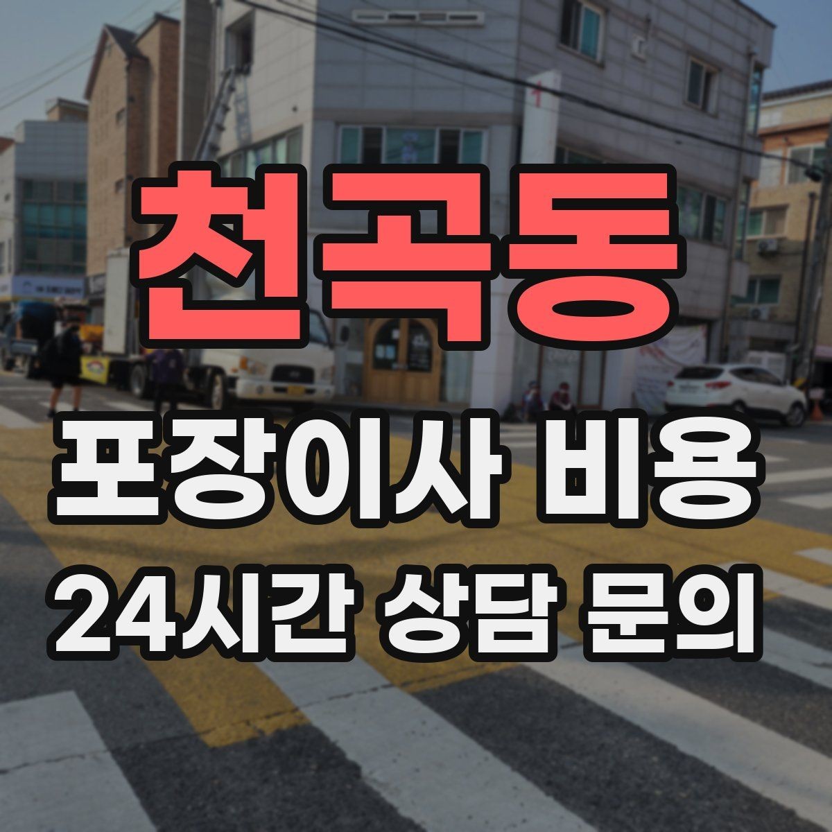 천곡동 포장이사 비용 사무실 이사도 비용이 달라지는 포인트