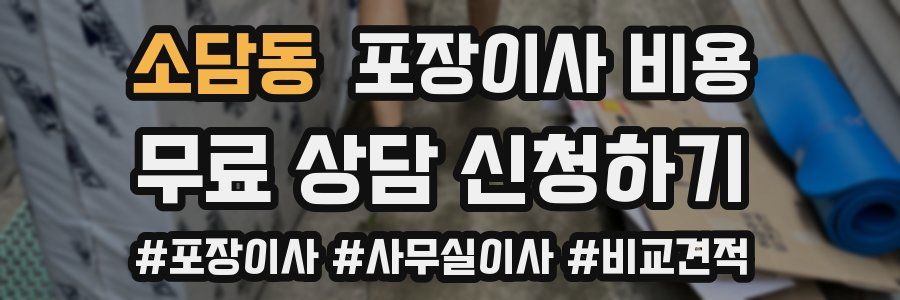 소담동 포장이사 비용