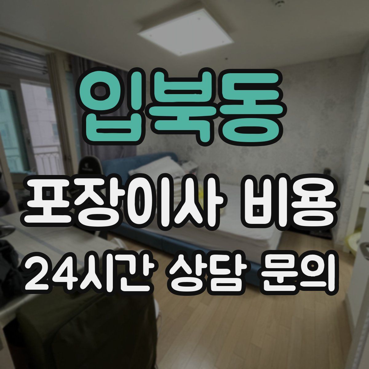 입북동 포장이사 비용