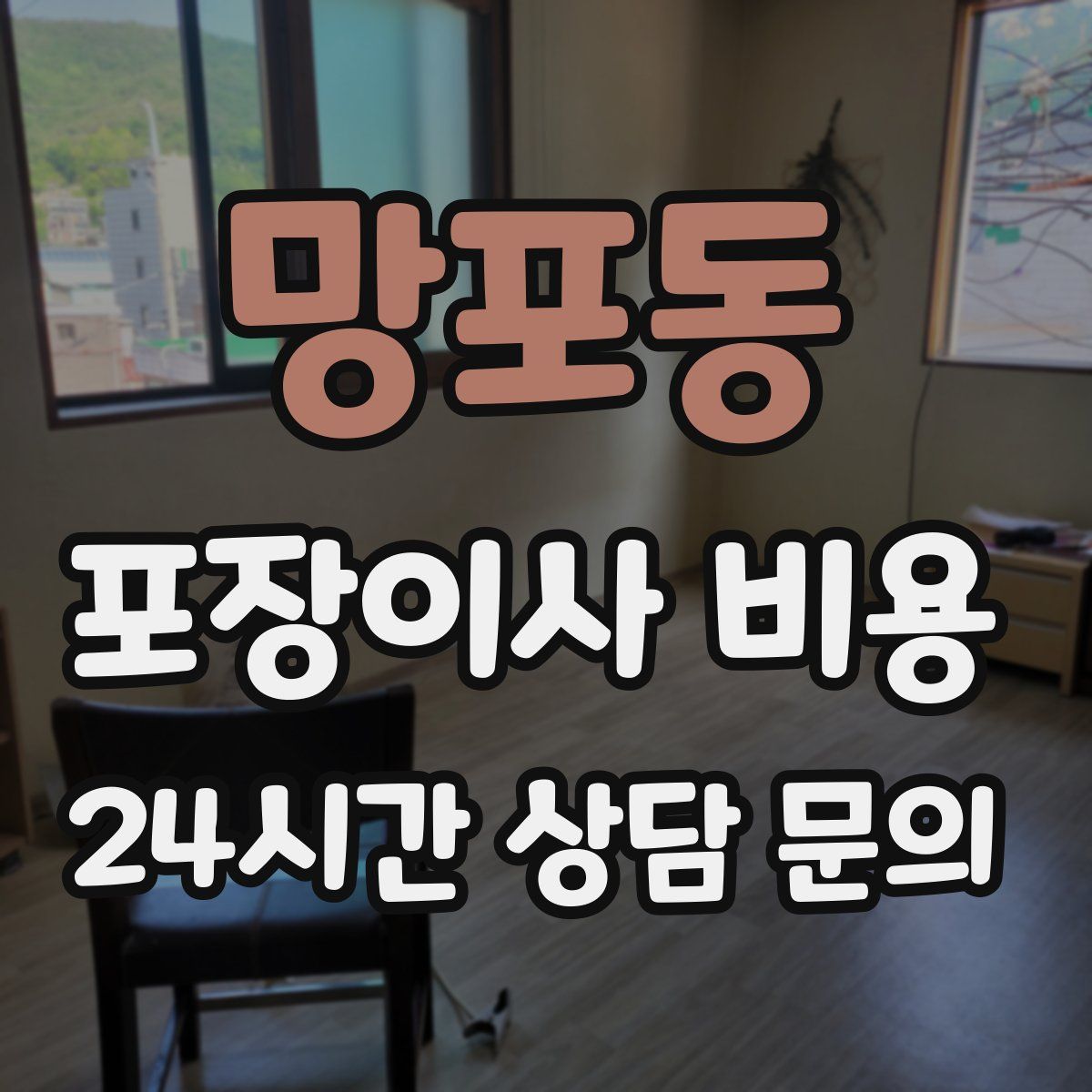 망포동 포장이사 비용
