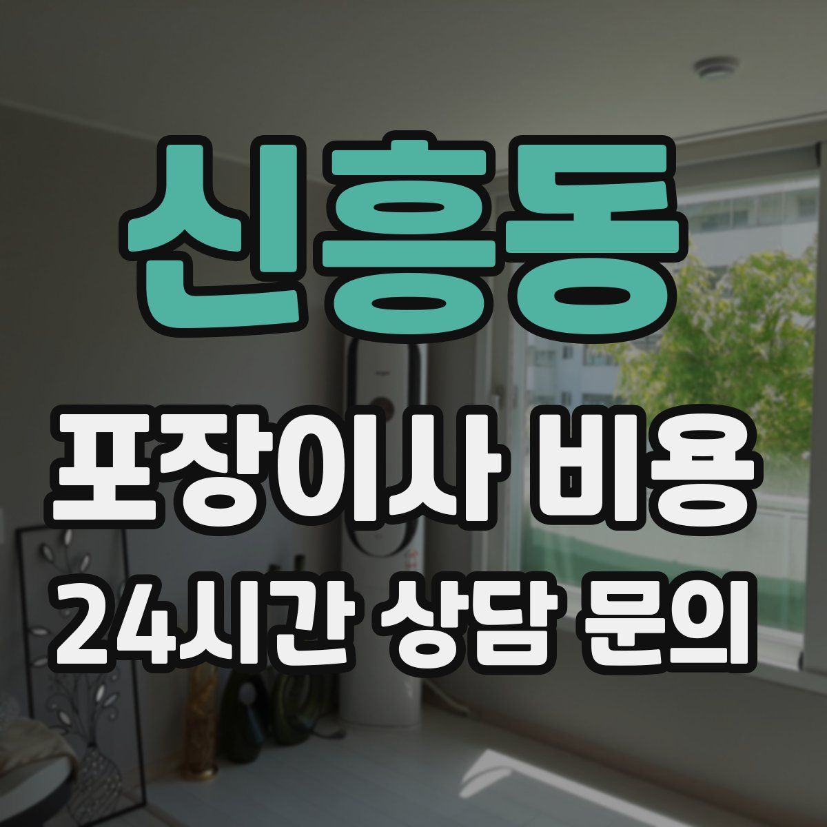신흥동 포장이사 비용