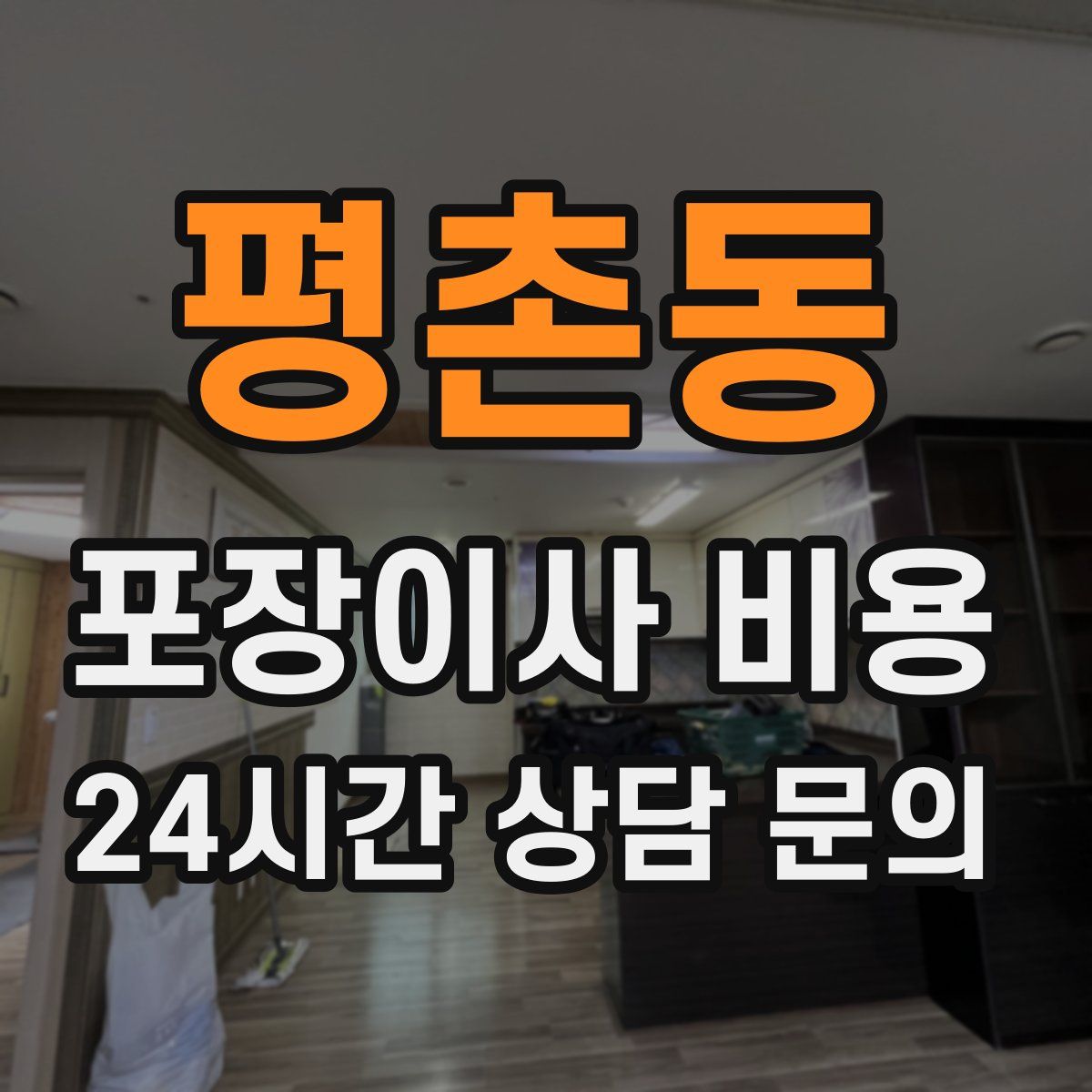 평촌동 포장이사 비용