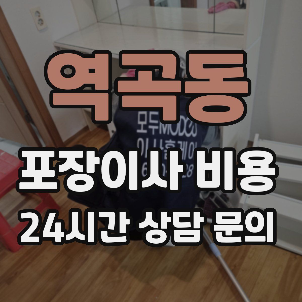 역곡동 포장이사 비용