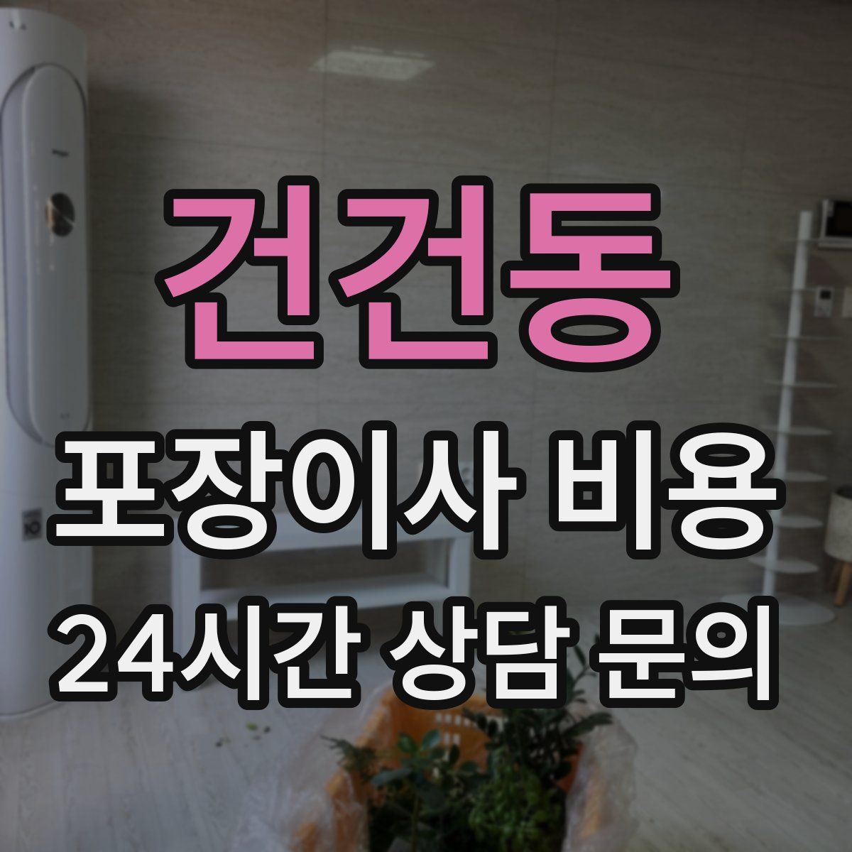 건건동 포장이사 비용
