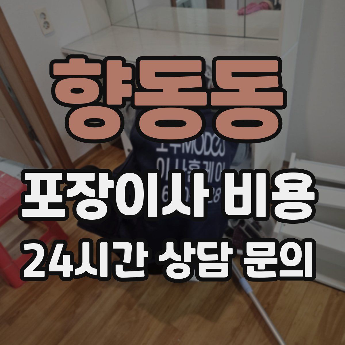 향동동 포장이사 비용