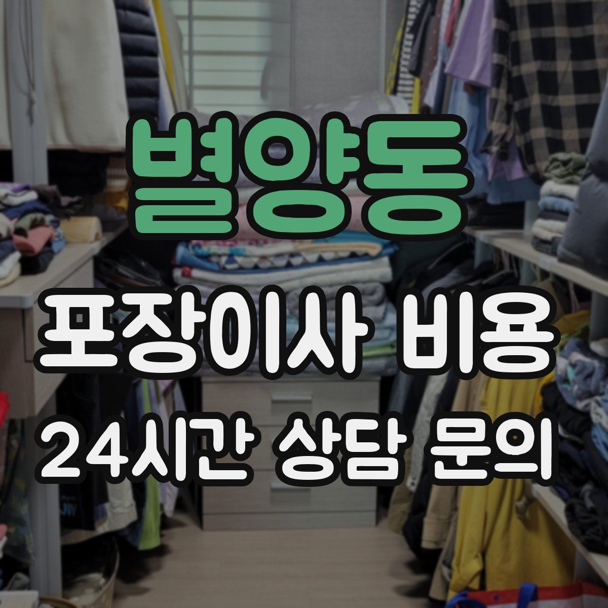 별양동 포장이사 비용