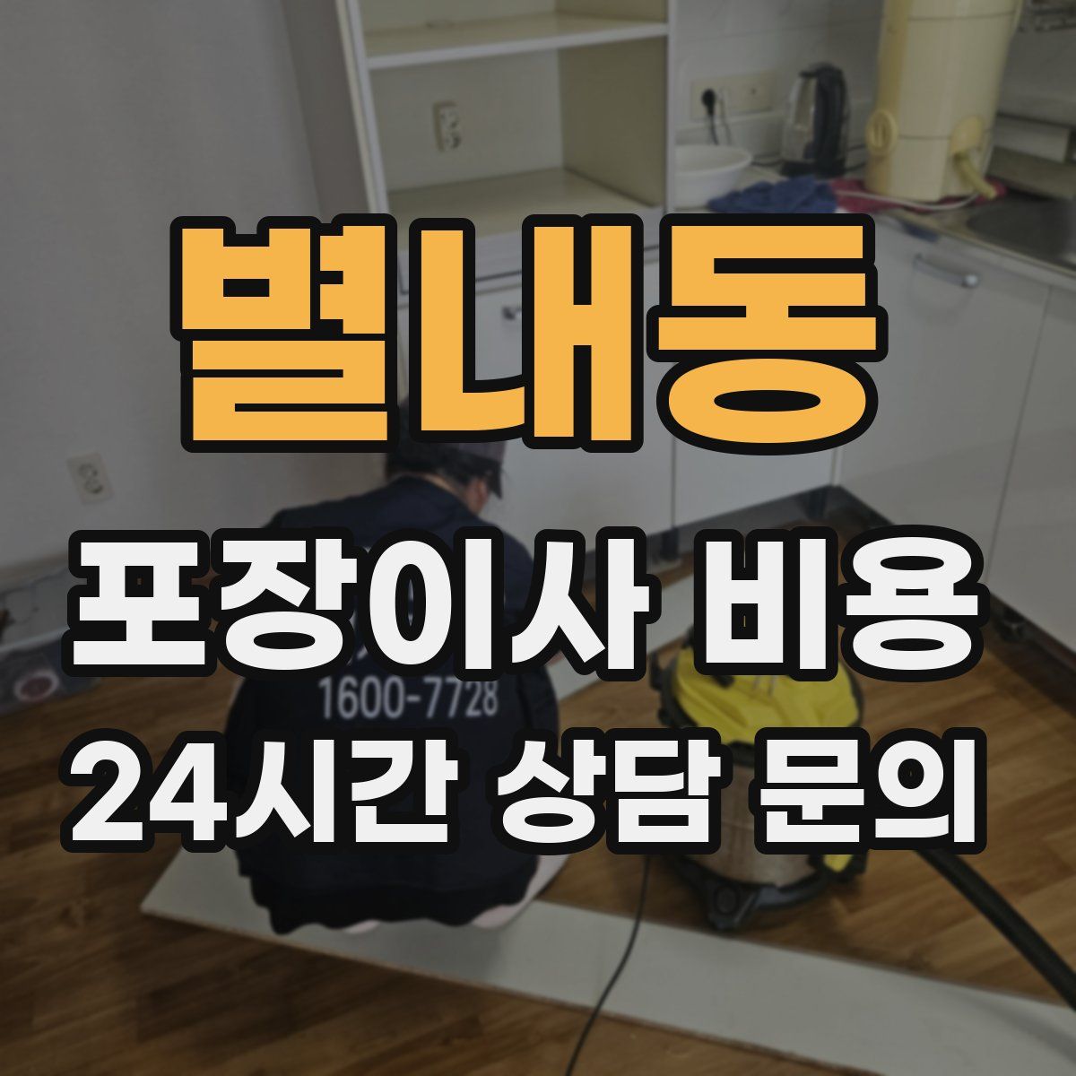 별내동 포장이사 비용