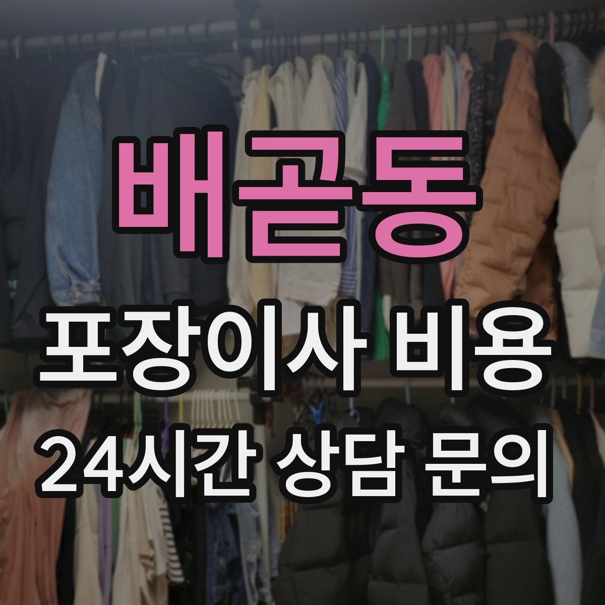 배곧동 포장이사 비용