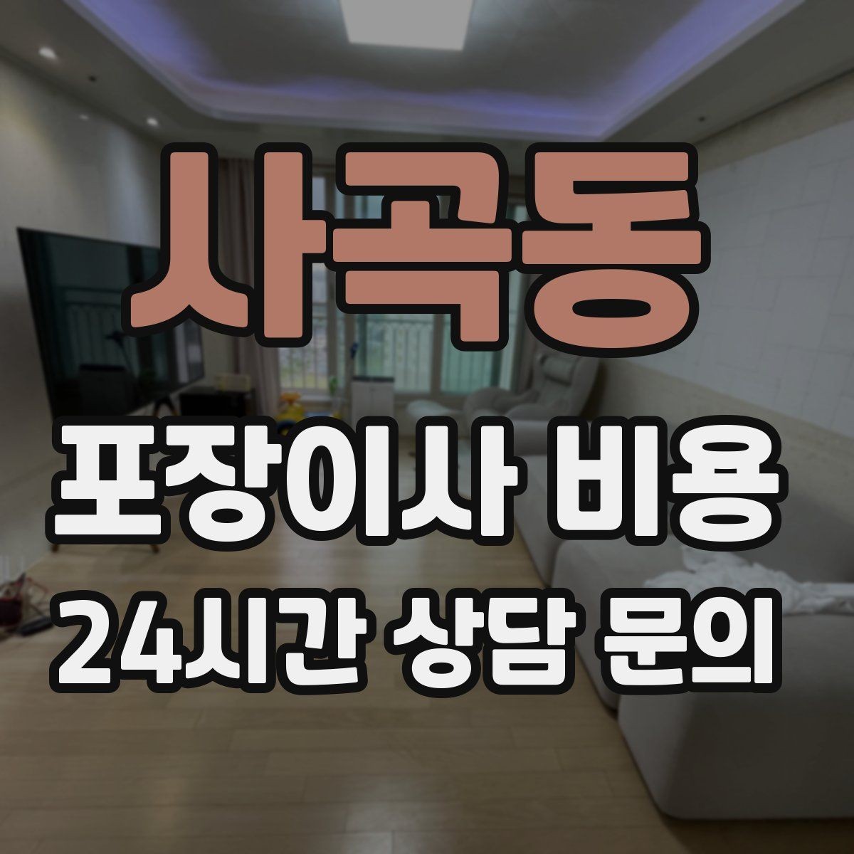 사곡동 포장이사 비용 컴퓨터·모니터 여러 대일 때 주의사항