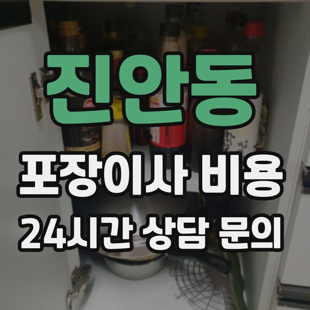 진안동 포장이사 비용