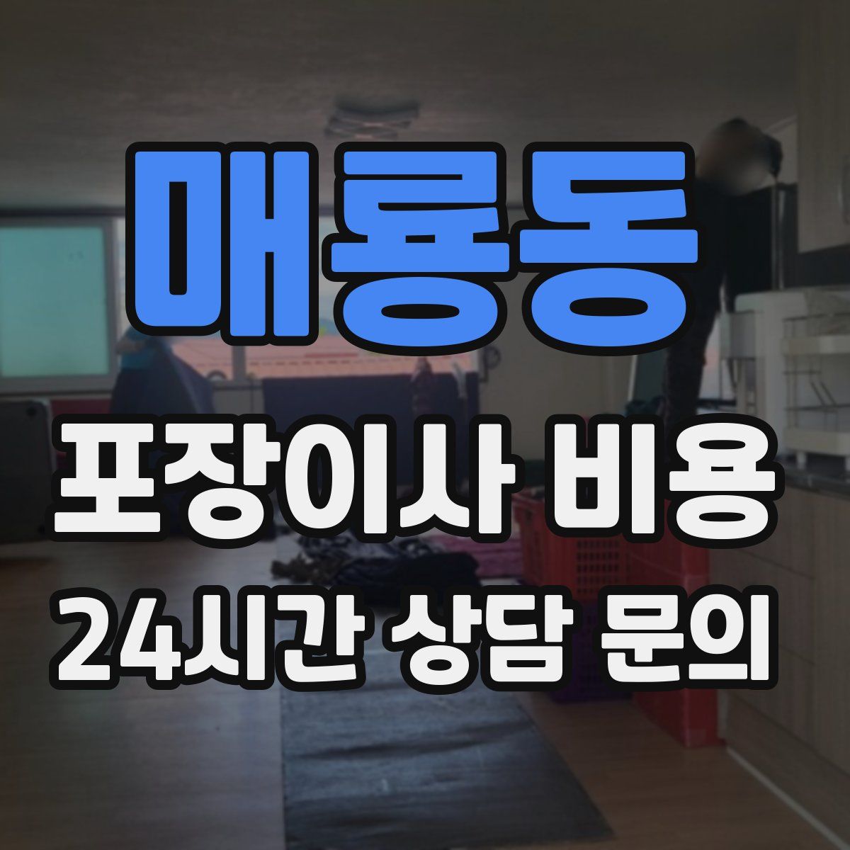 매룡동 포장이사 비용