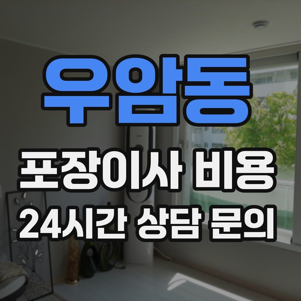 우암동 포장이사 비용 이사 시간대가 금액에 미치는 영향
