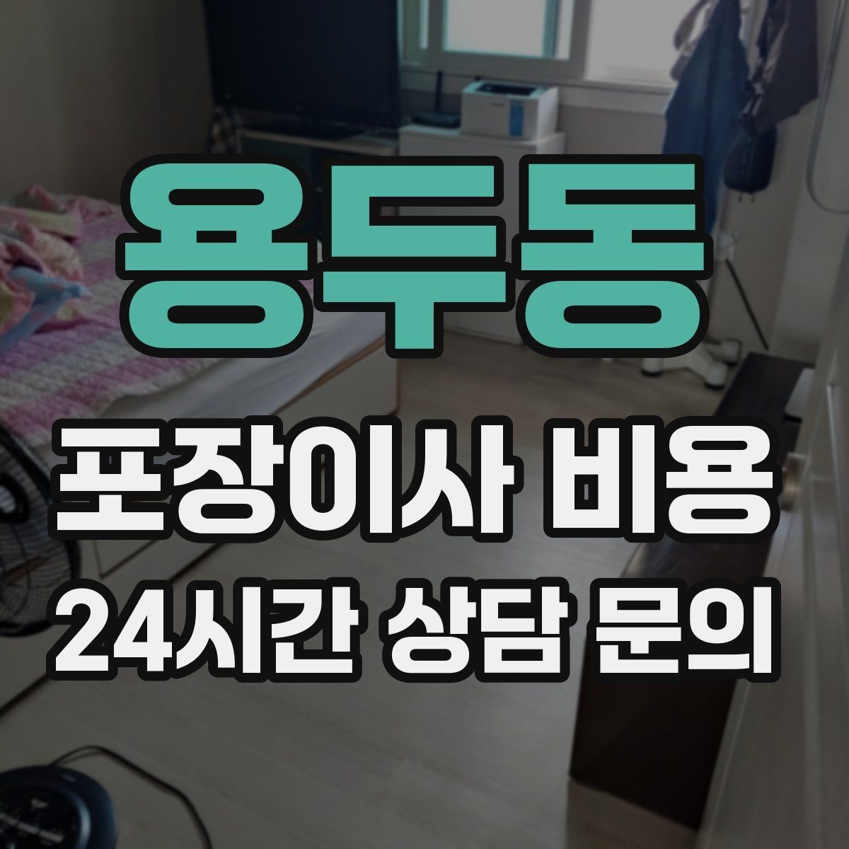 용두동 포장이사 비용 빔프로젝터·스크린이 있을 때 포장 팁