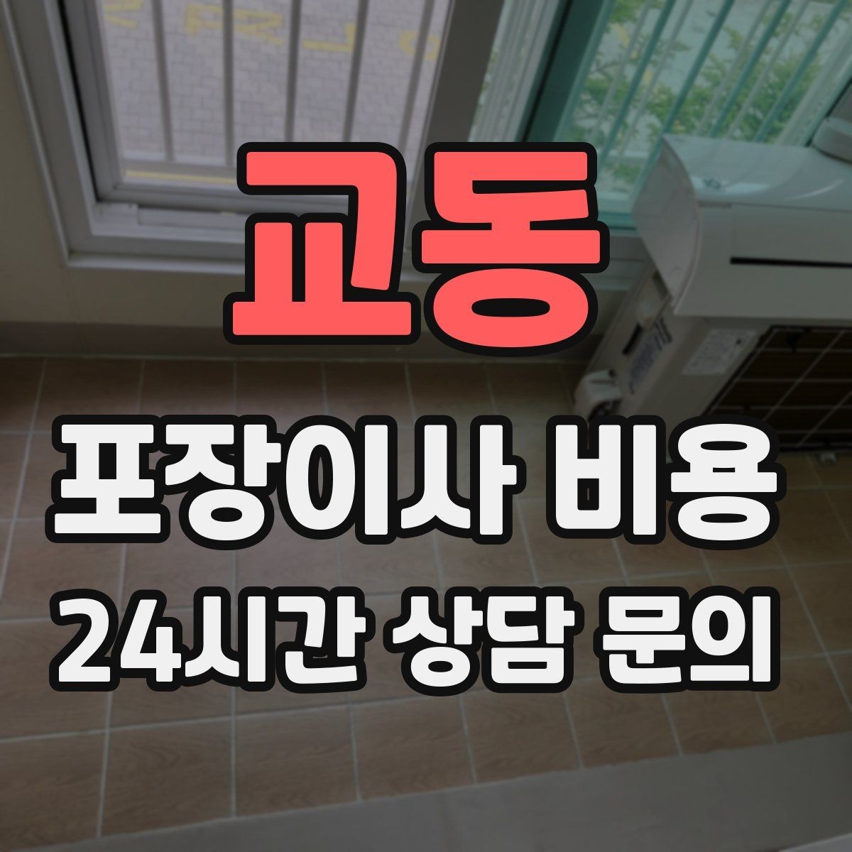 교동 포장이사 비용 주소 변경(전입신고) 일정과 이사 준비