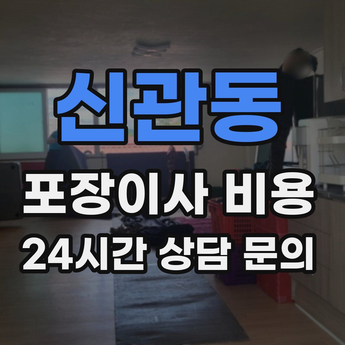 신관동 포장이사 비용