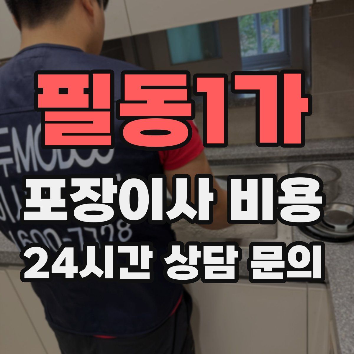 필동1가 포장이사 비용
