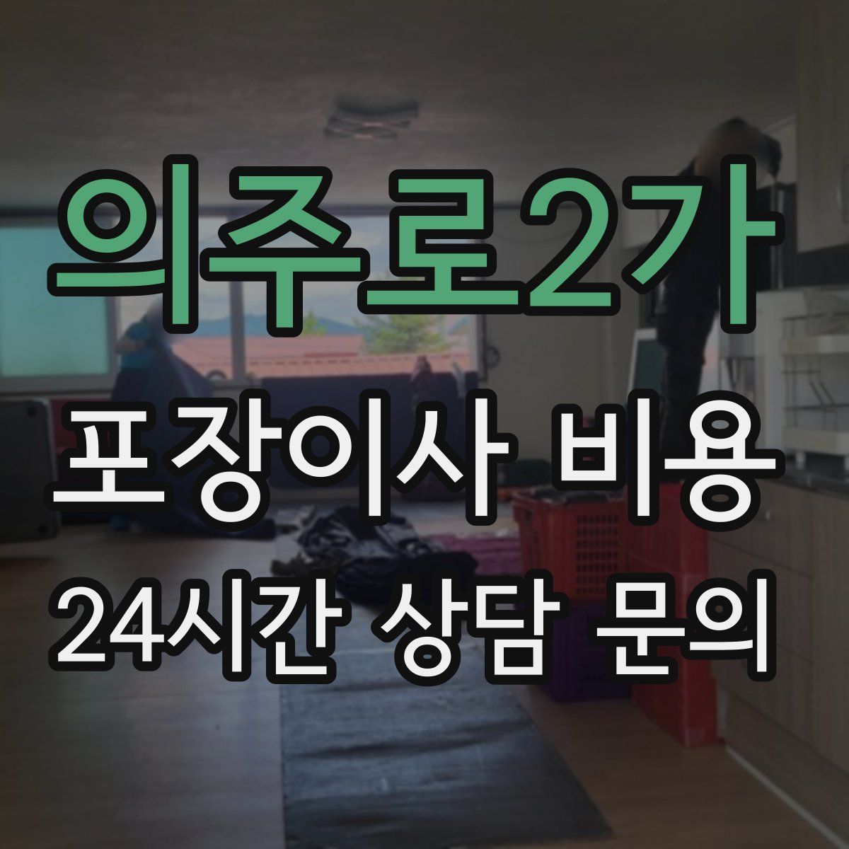의주로2가 포장이사 비용