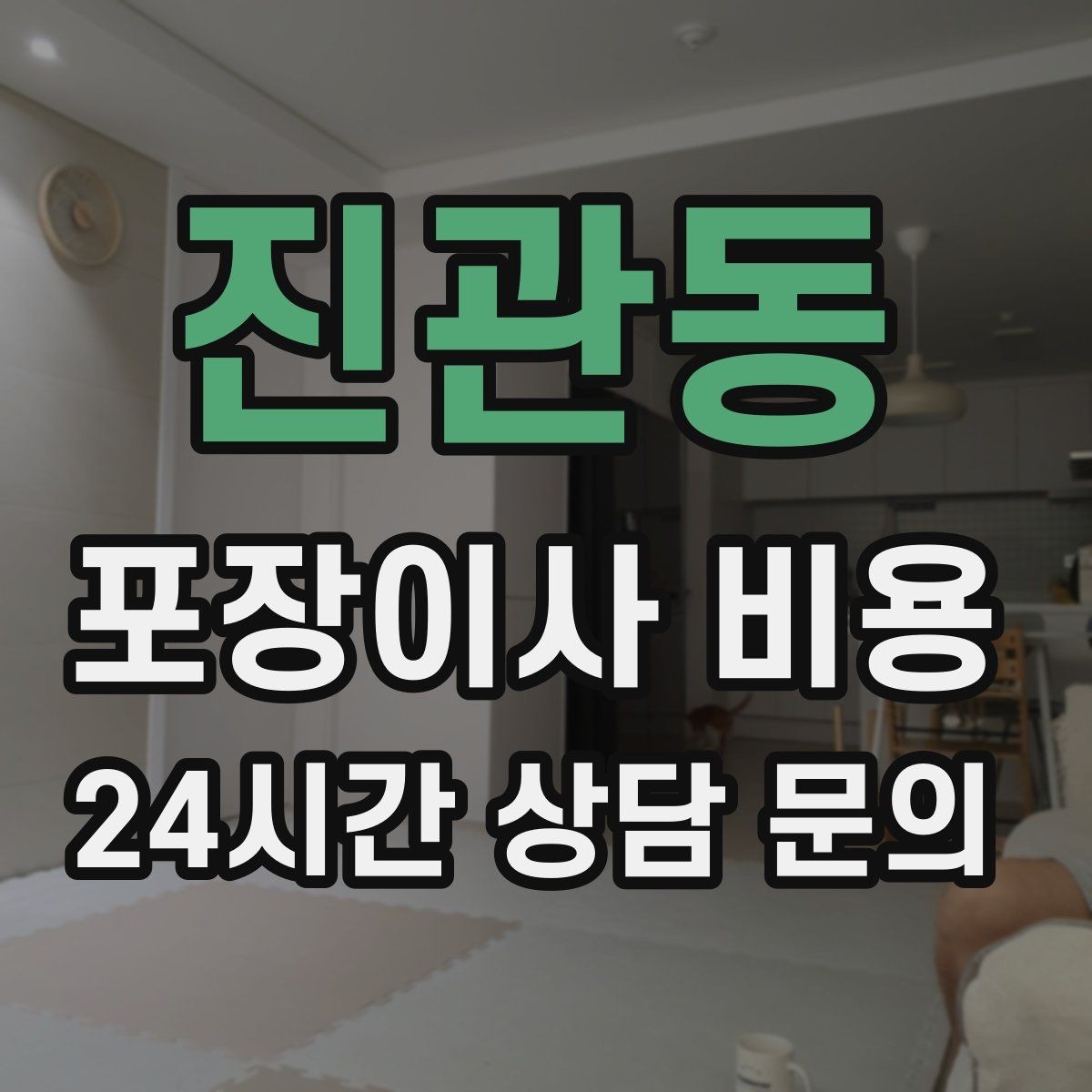 진관동 포장이사 비용 육아 가정이 포장이사를 선호하는 이유