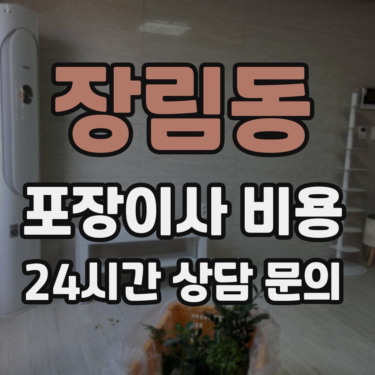 장림동 포장이사 비용 장식장·거울이 많으면 체크해야 할 것