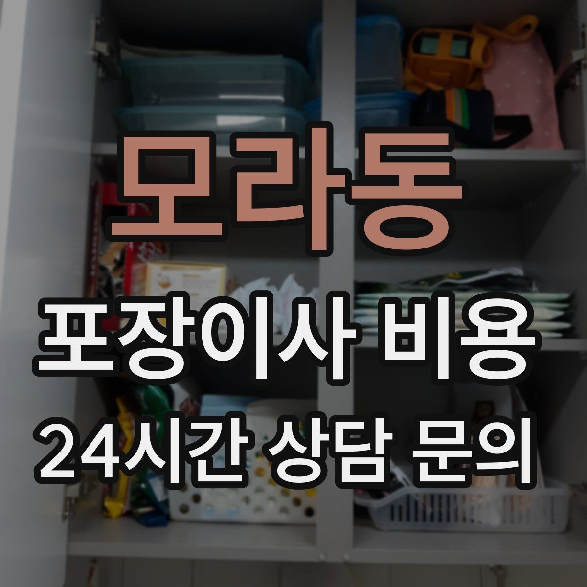 모라동 포장이사 비용 1인 가구가 포장이사를 선택하는 이유