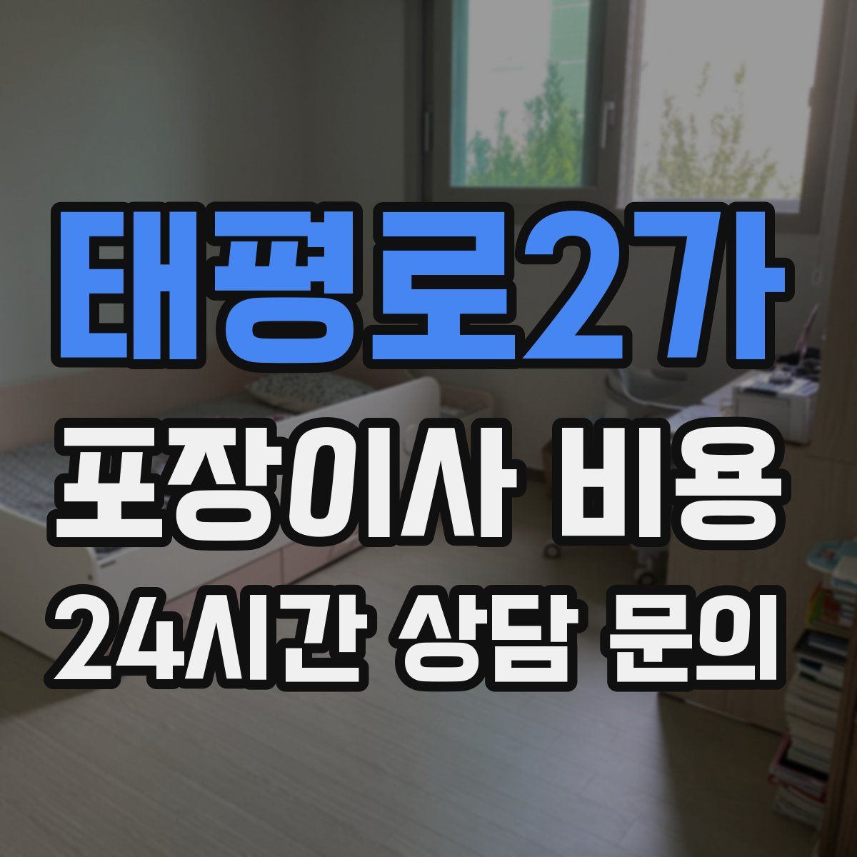 태평로2가 포장이사 비용