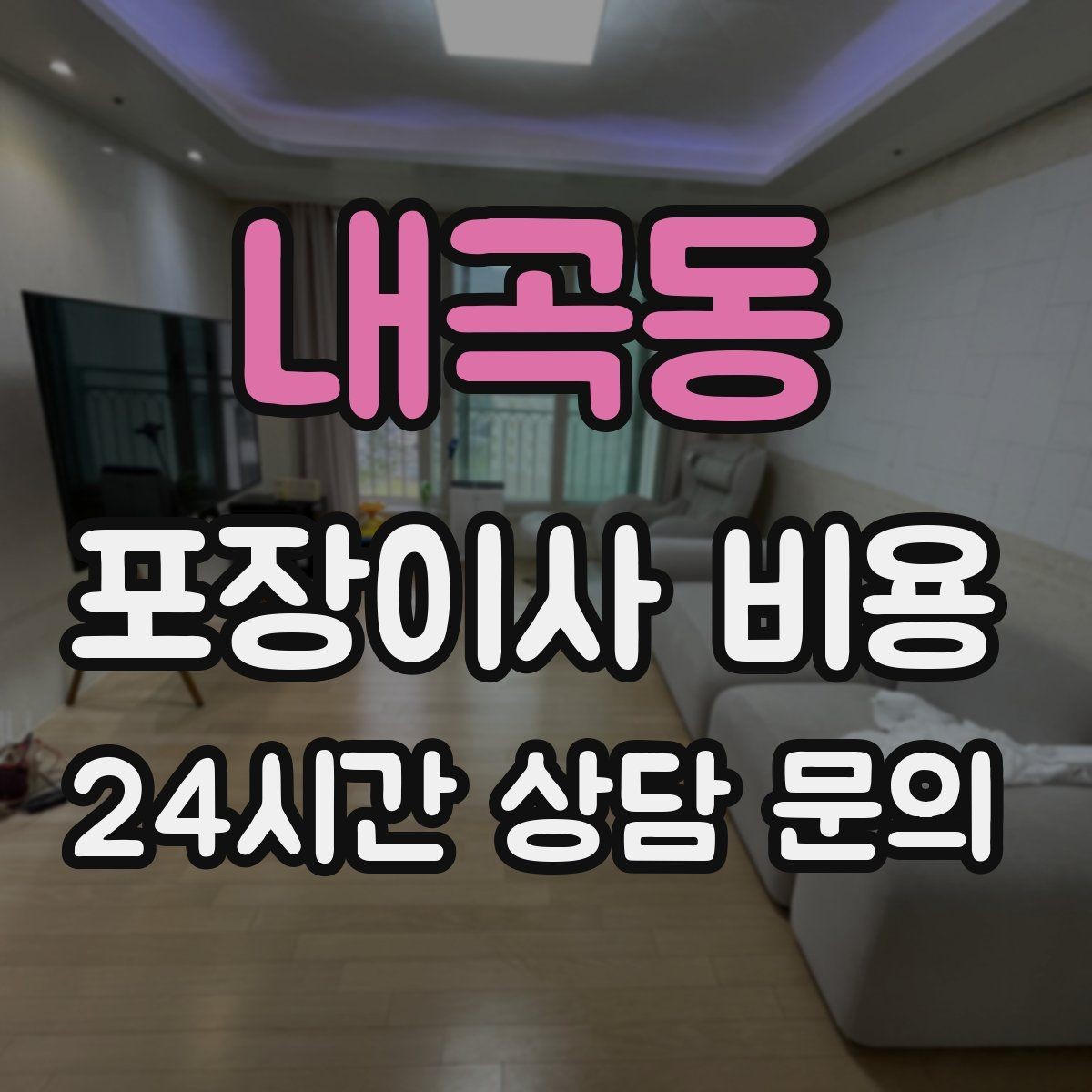 내곡동 포장이사 비용 입주청소 일정과 겹치면 생기는 문제