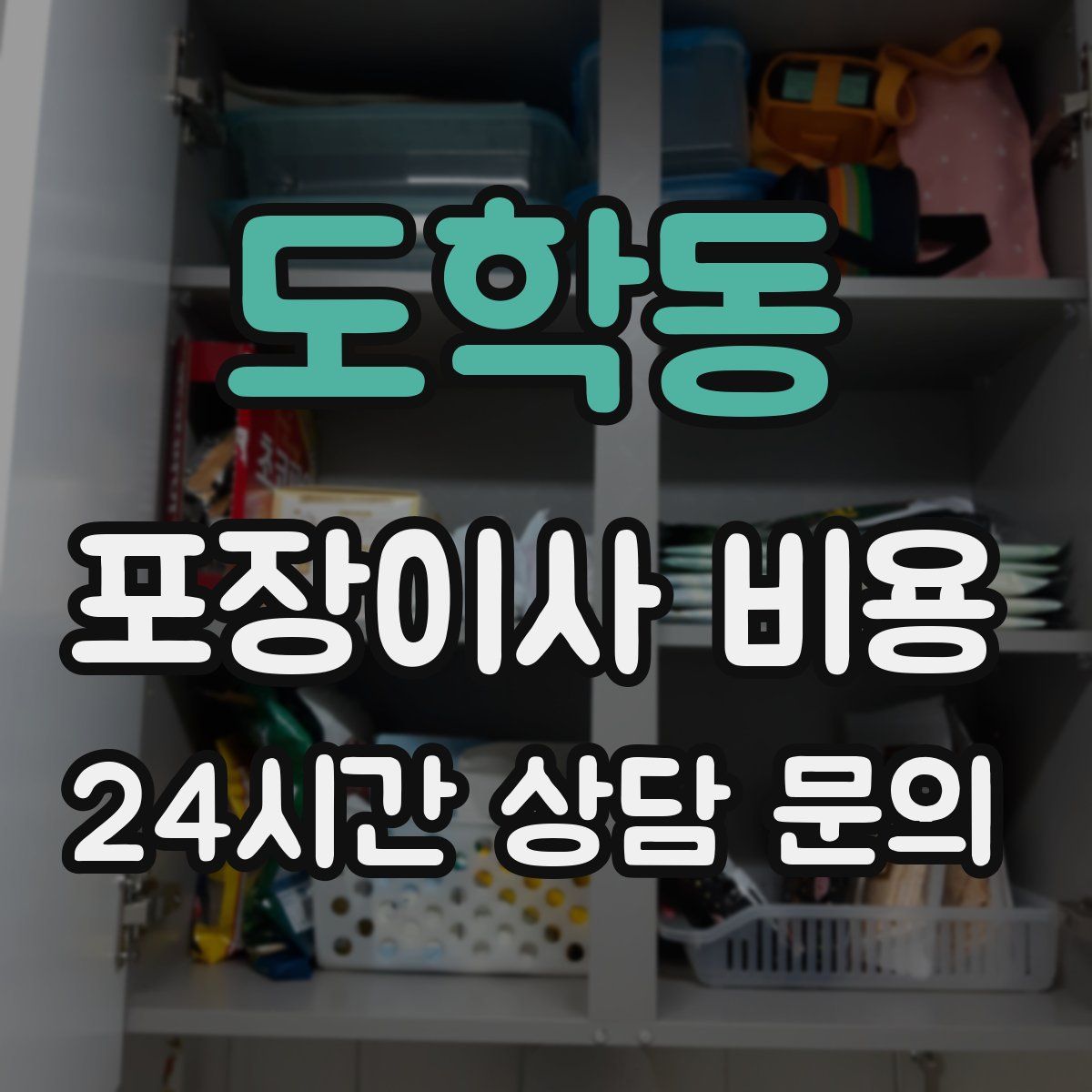 도학동 포장이사 비용