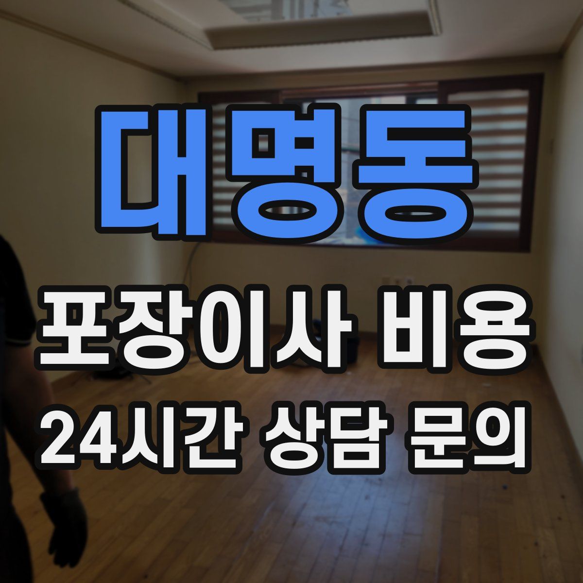 대명동 포장이사 비용