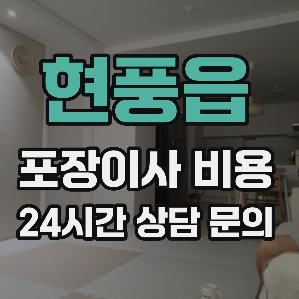 현풍읍 포장이사 비용 장식장·거울이 많으면 체크해야 할 것