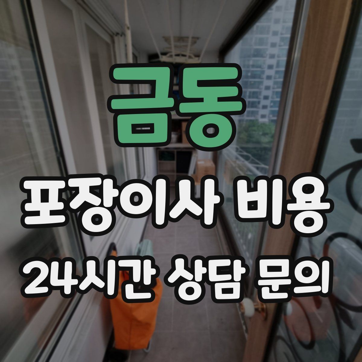 금동 포장이사 비용 붙박이장 분해가 필요한 케이스 정리