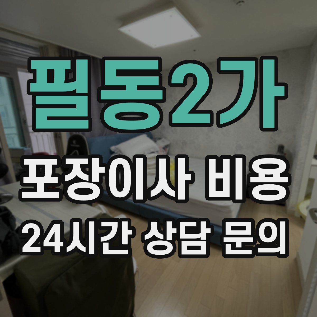 필동2가 포장이사 비용