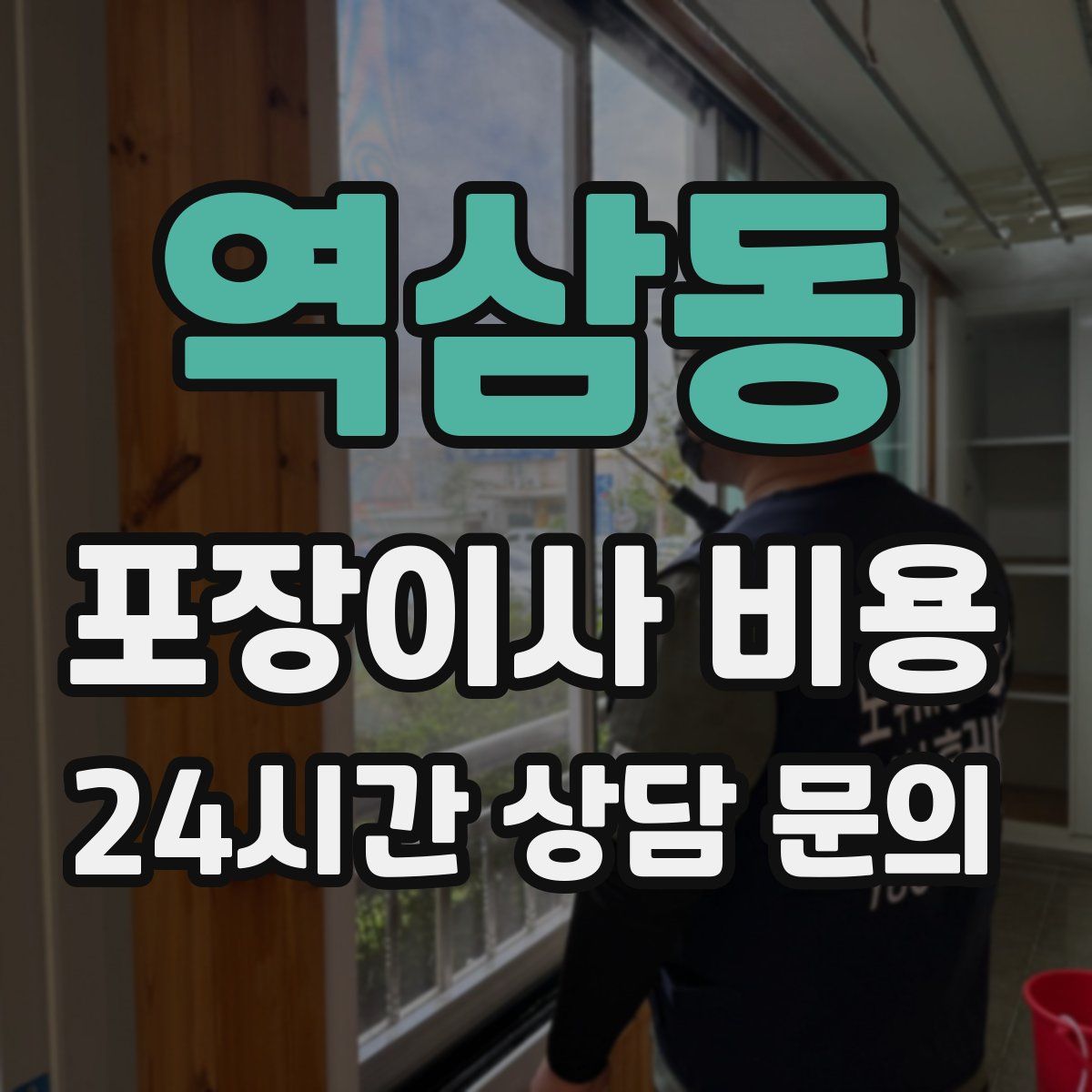 역삼동 포장이사 비용