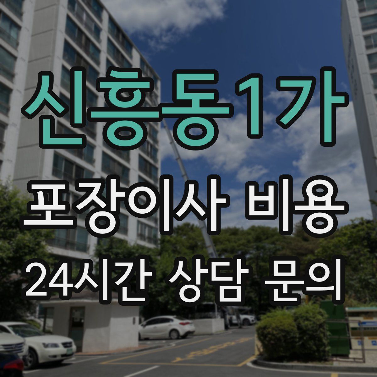 신흥동1가 포장이사 비용