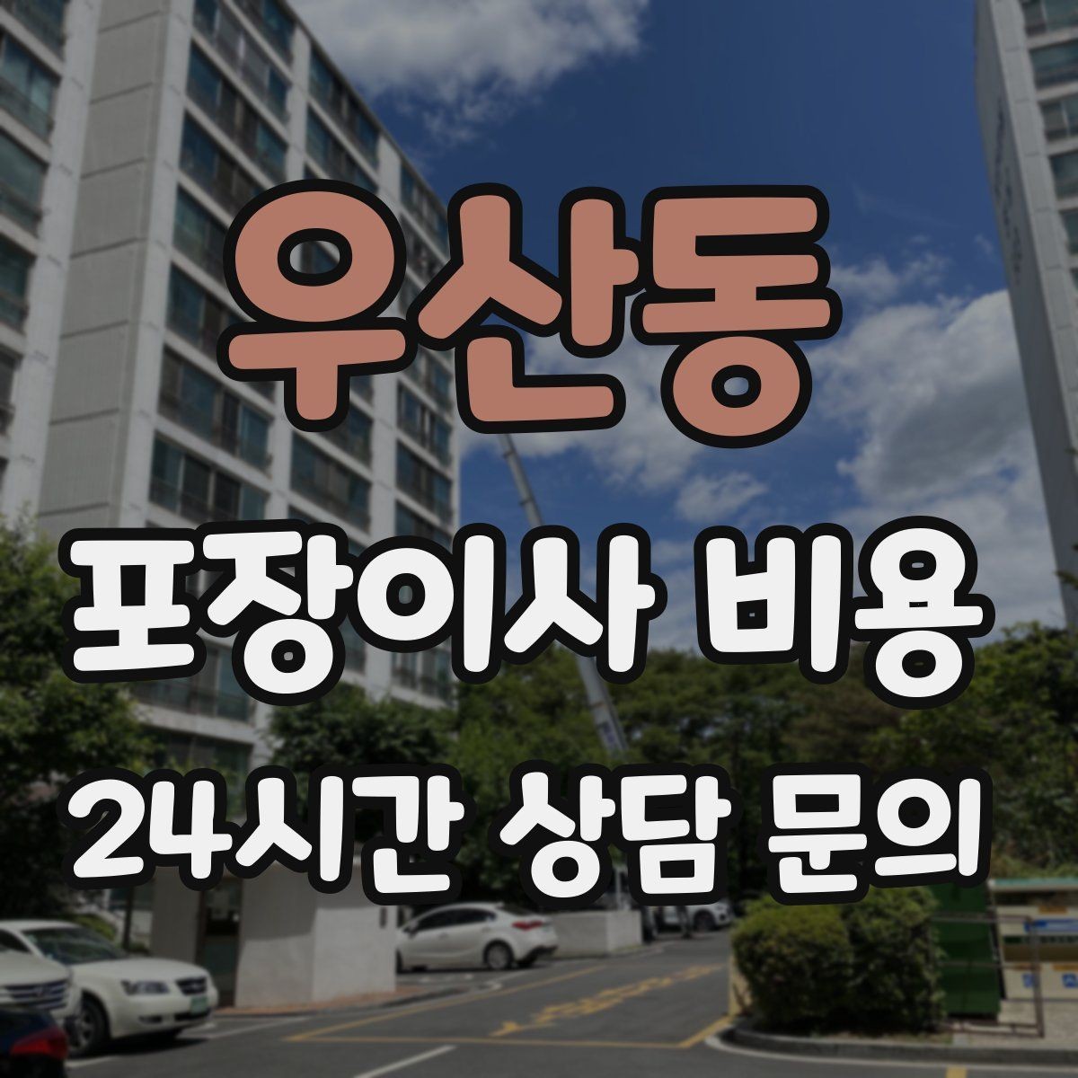 우산동 포장이사 비용 어항 이동이 어려운 이유와 준비 체크