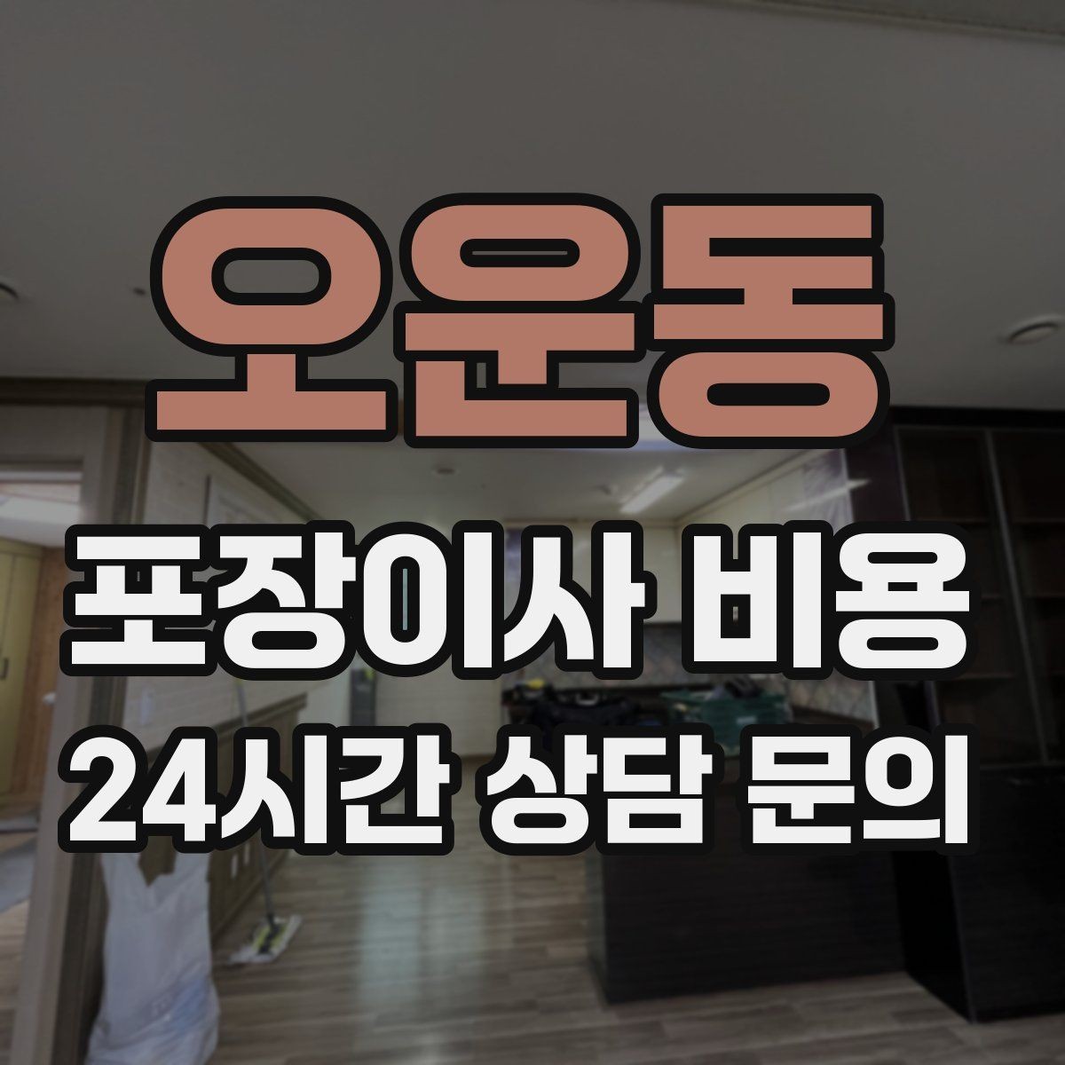 오운동 포장이사 비용 당일 바로 필요한 박스는 어떻게 관리할까