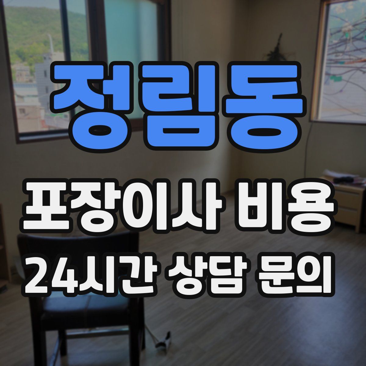 정림동 포장이사 비용