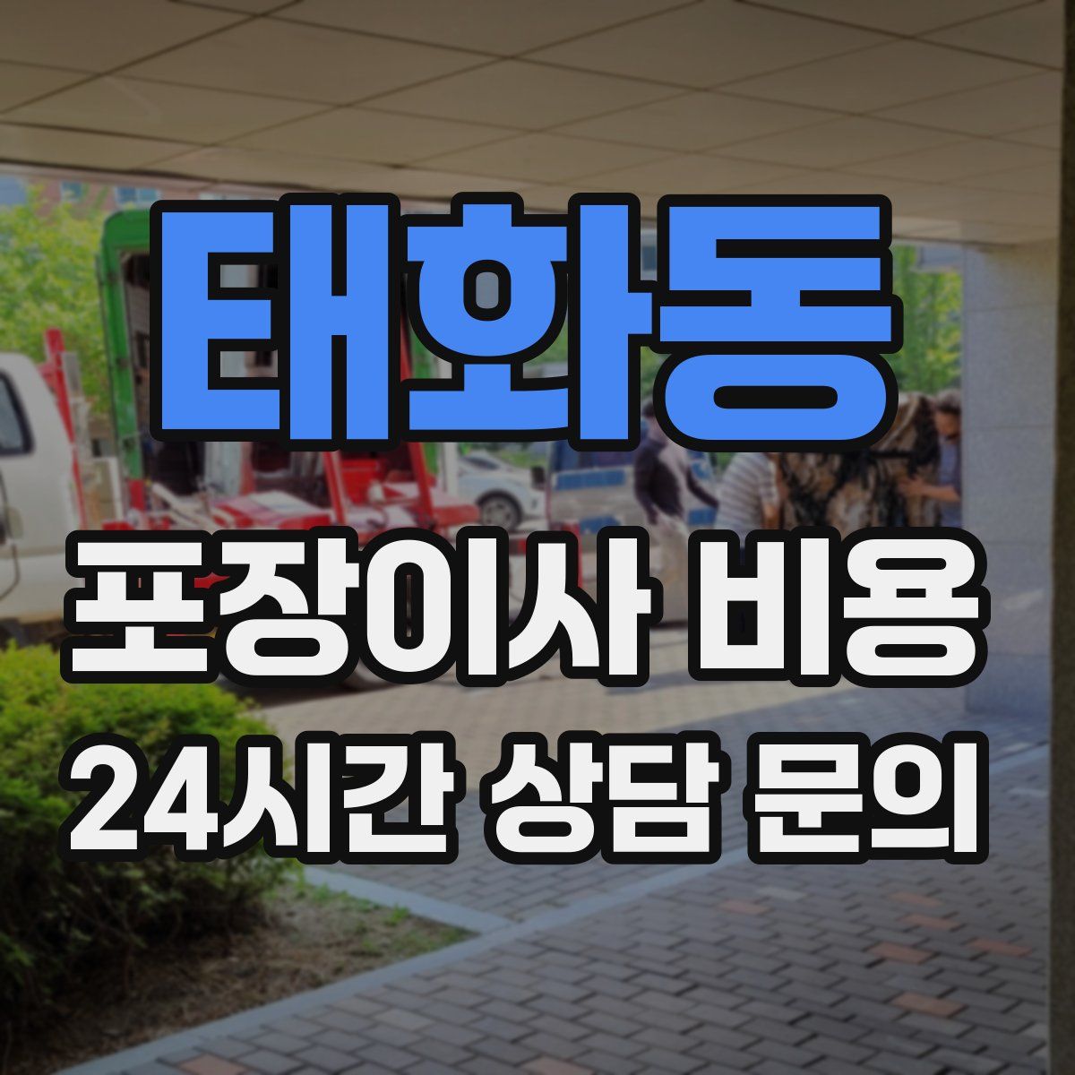 태화동 포장이사 비용