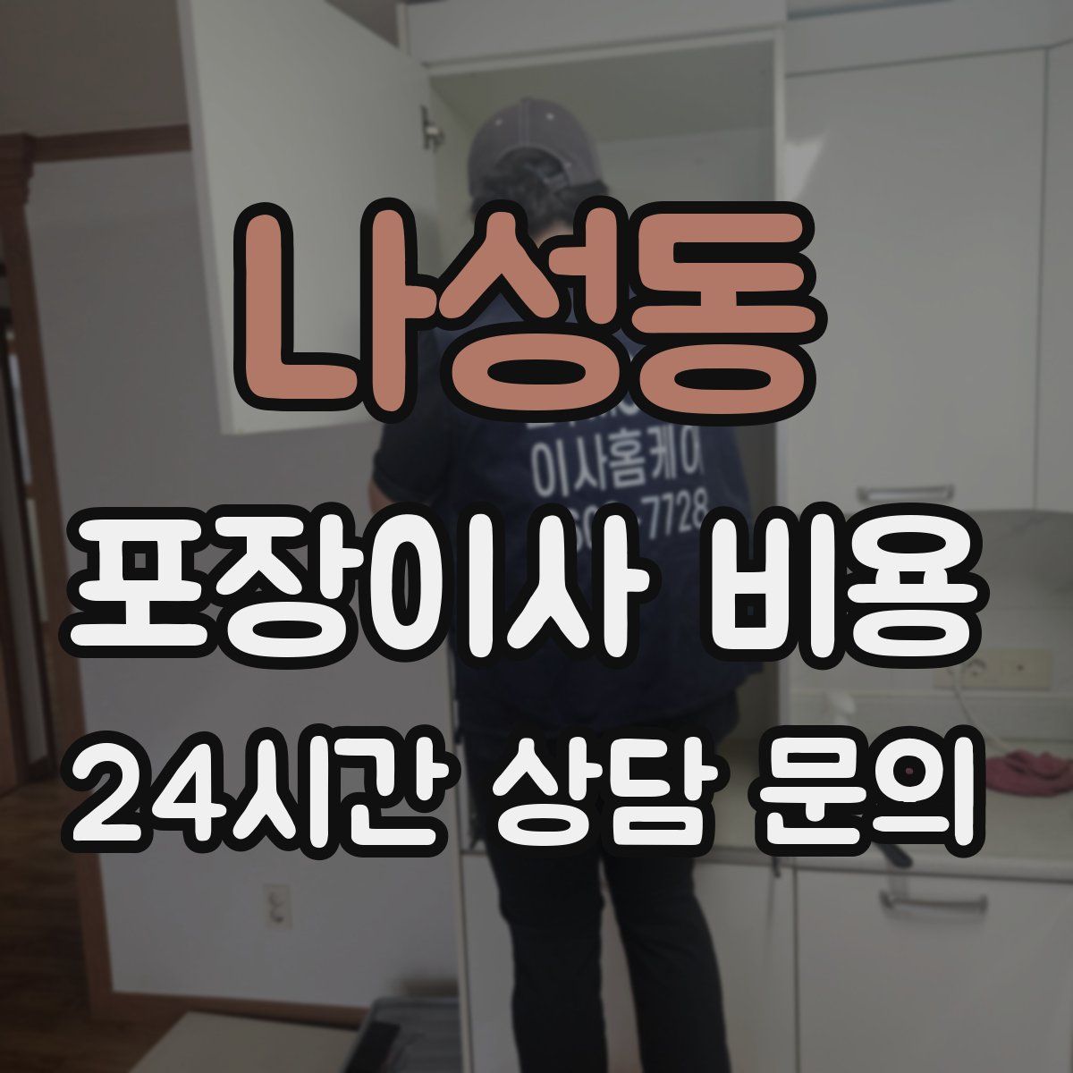 나성동 포장이사 비용