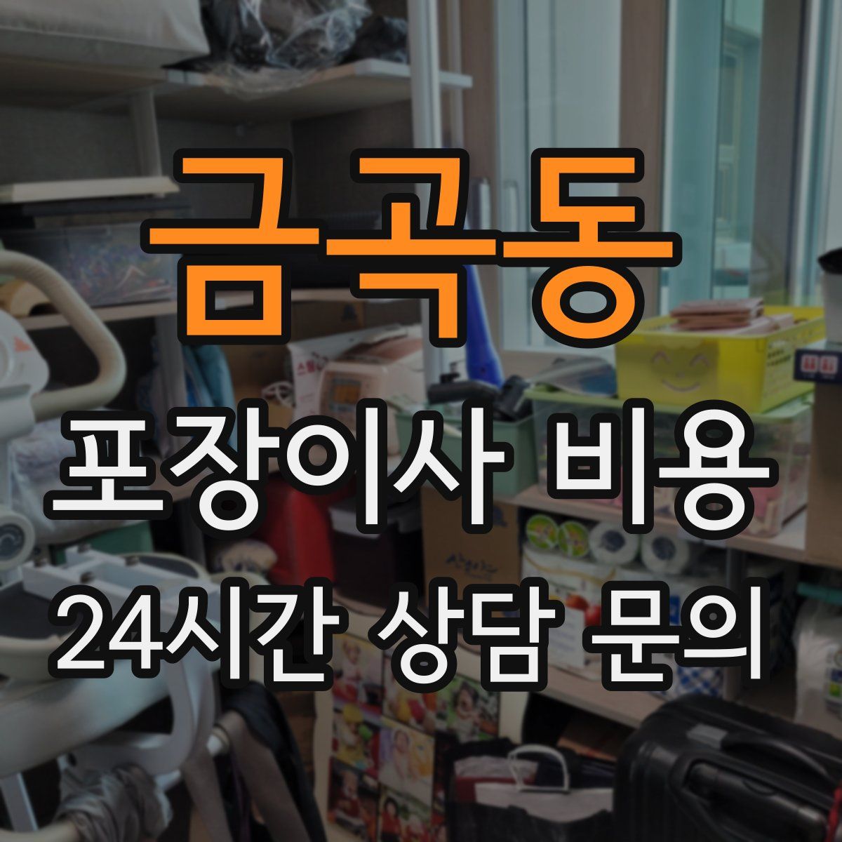 금곡동 포장이사 비용