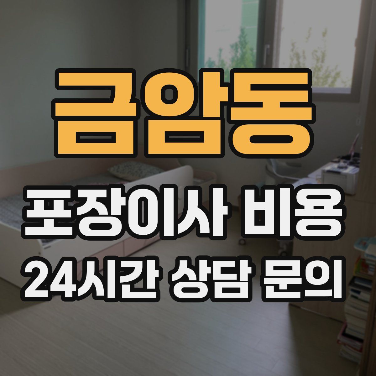 금암동 포장이사 비용