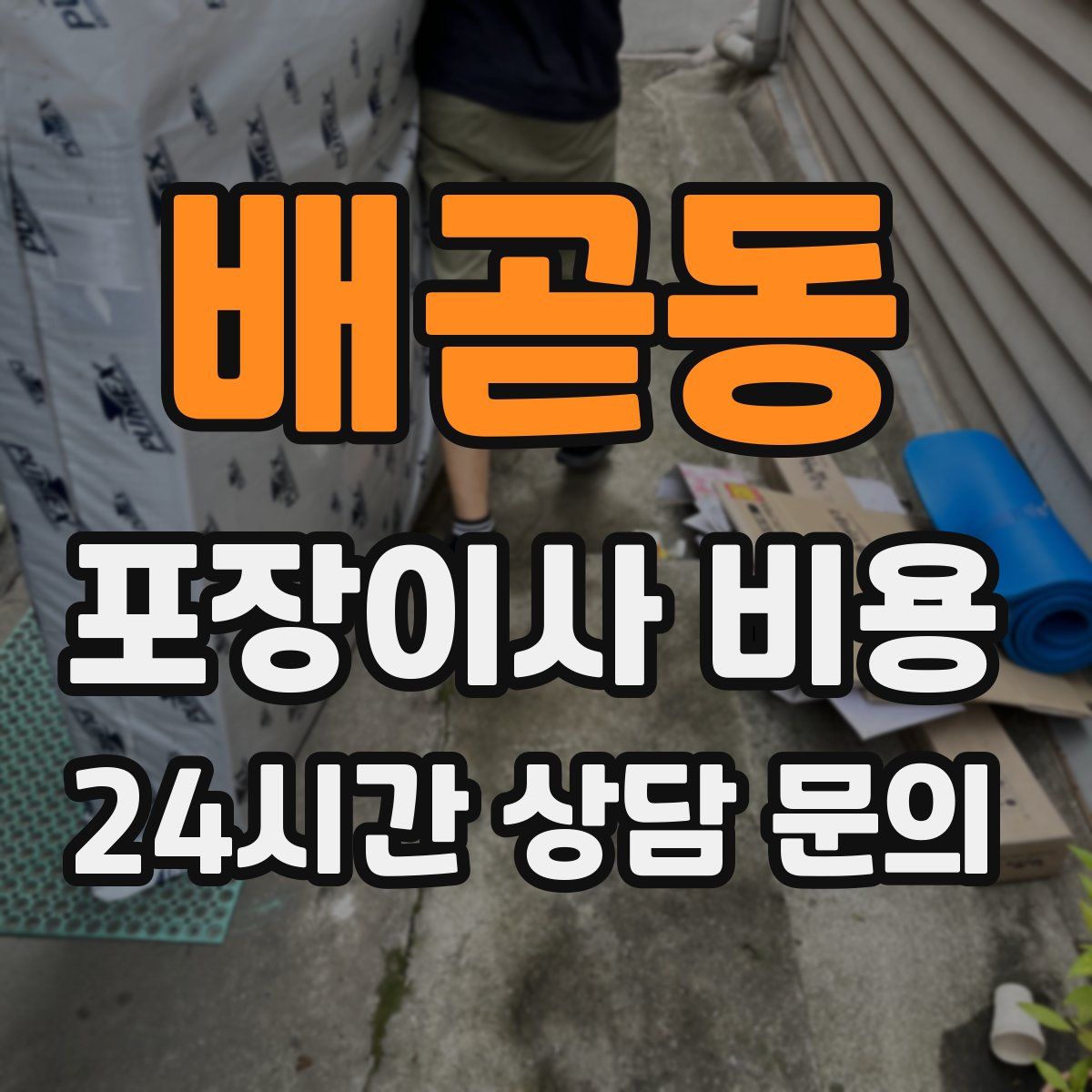 배곧동 포장이사 비용