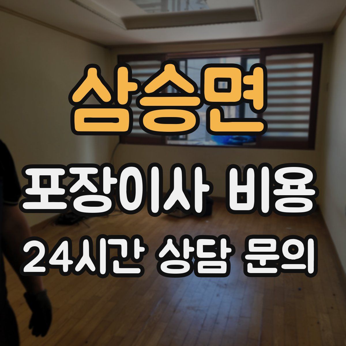 삼승면 포장이사 비용