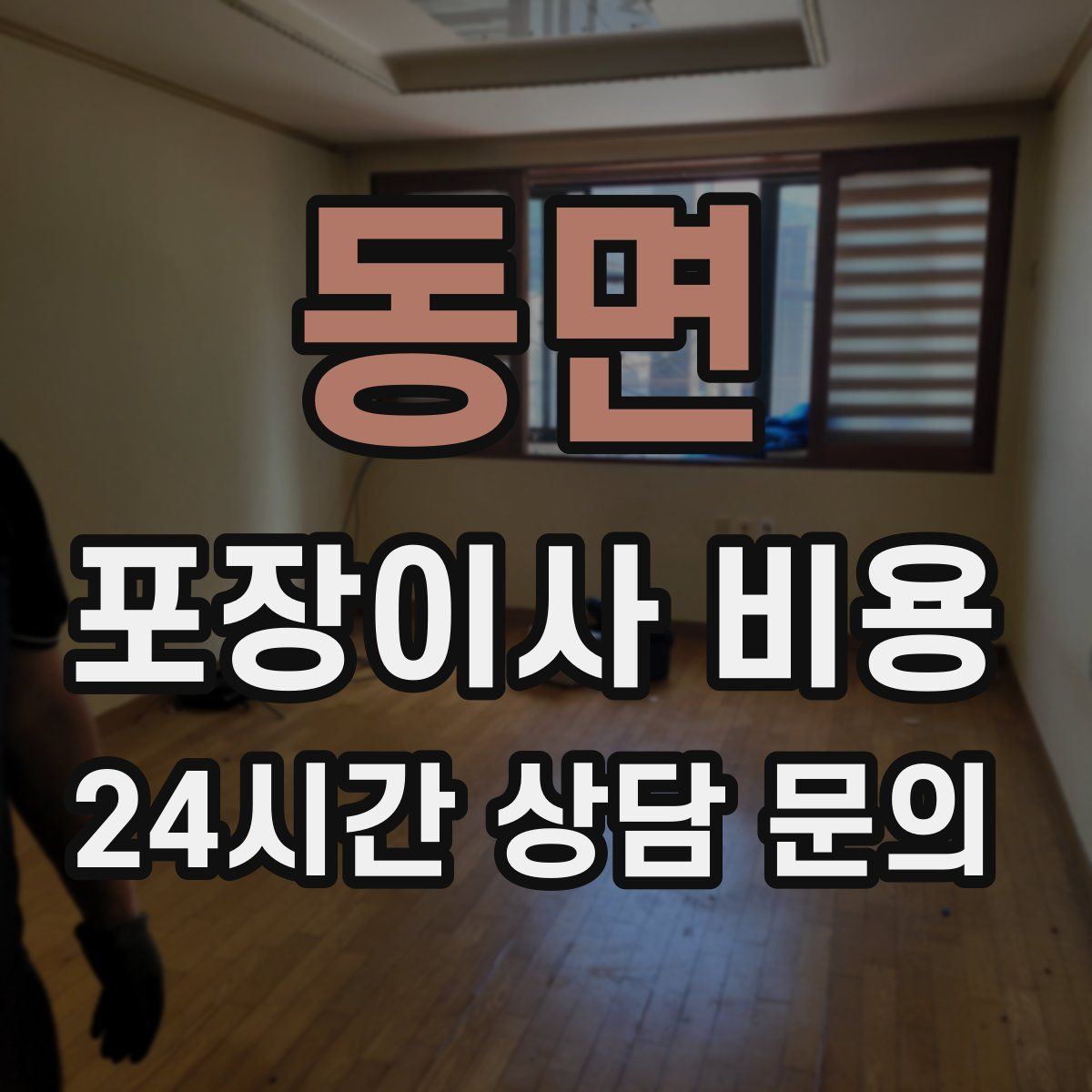 동면 포장이사 비용