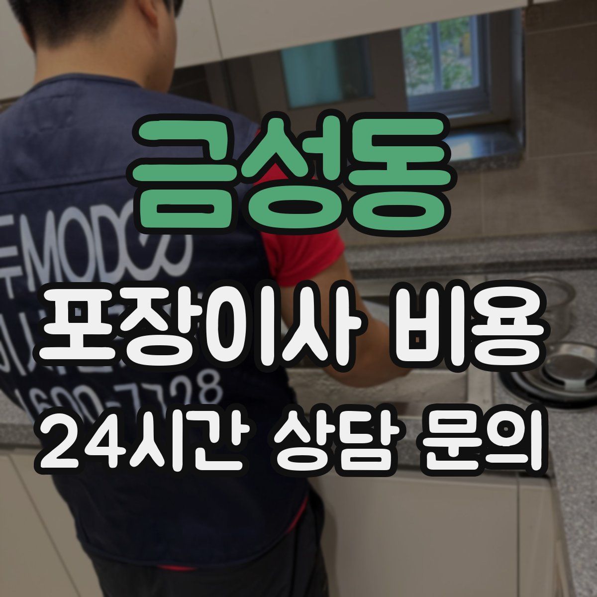 금성동 포장이사 비용